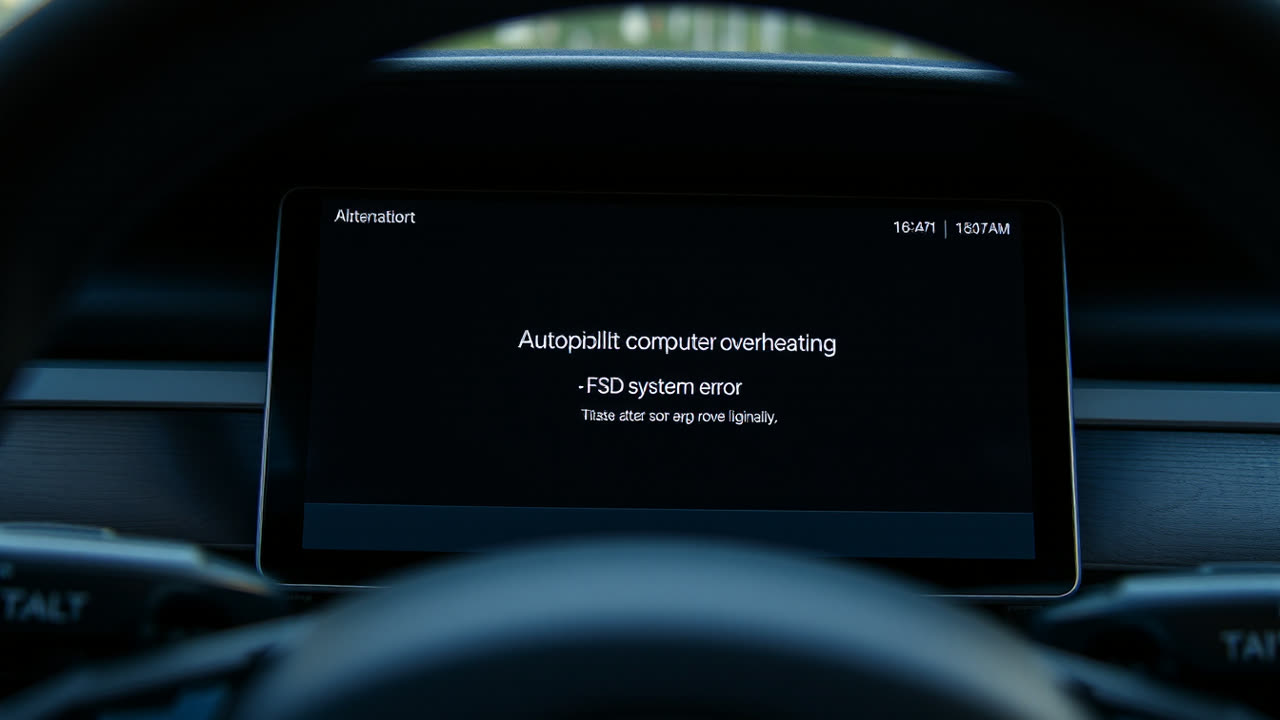 Tesla FSD v14 Lite Causes HW3 Computer Failures, Owners Report Overheating