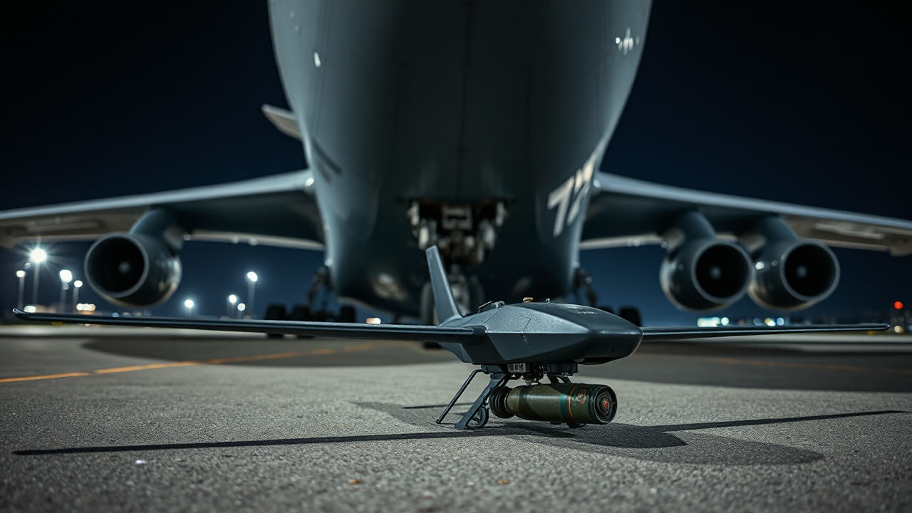 Explosive Drone Found at German Airport Near Ukrainian Cargo Plane, Averting Catastrophe