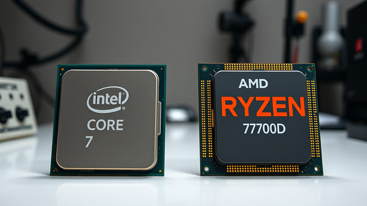 Intel Core Ultra 7 270K Plus Challenges AMD Ryzen 7 7700X3D for Mid-Range CPU Supremacy