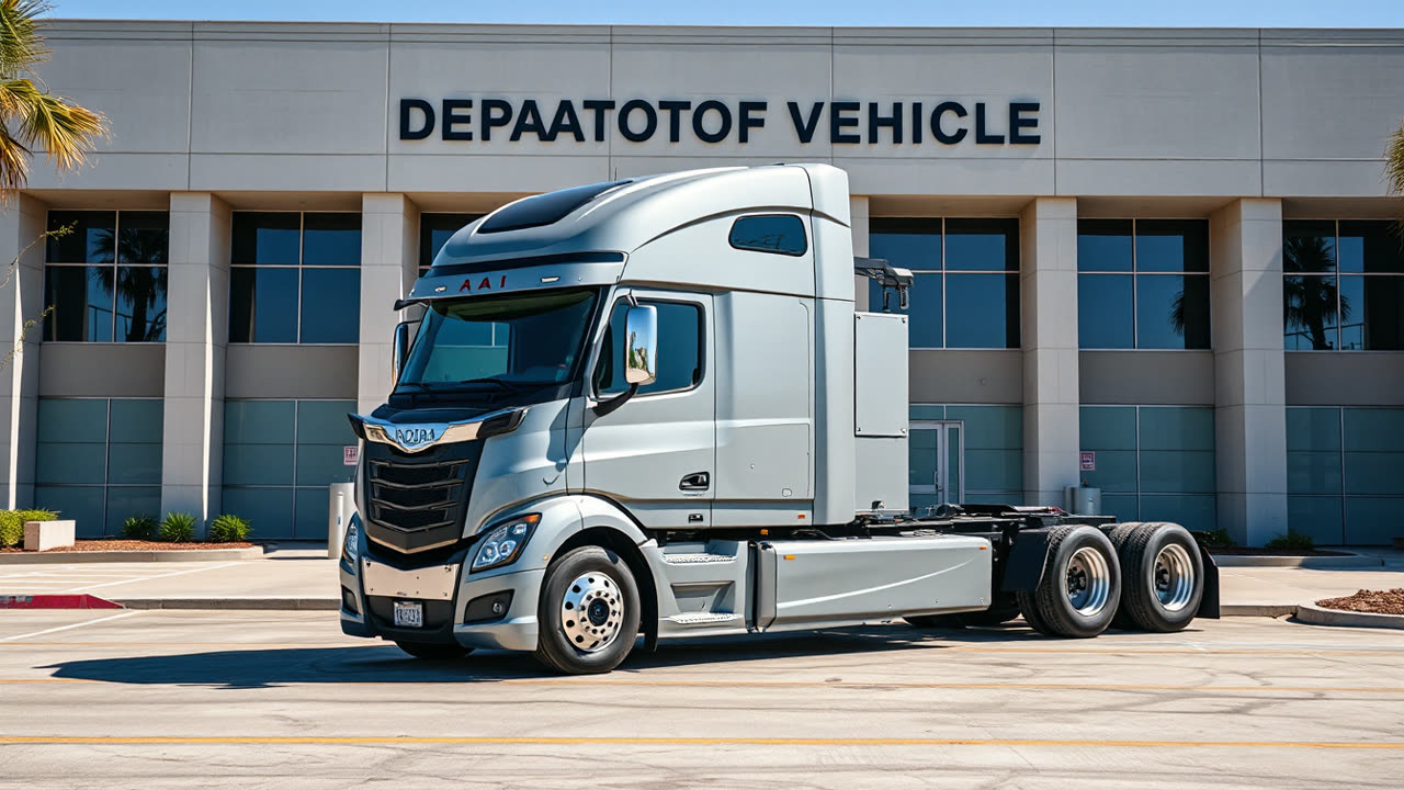 California Greenlights Driverless Truck Testing on Highways