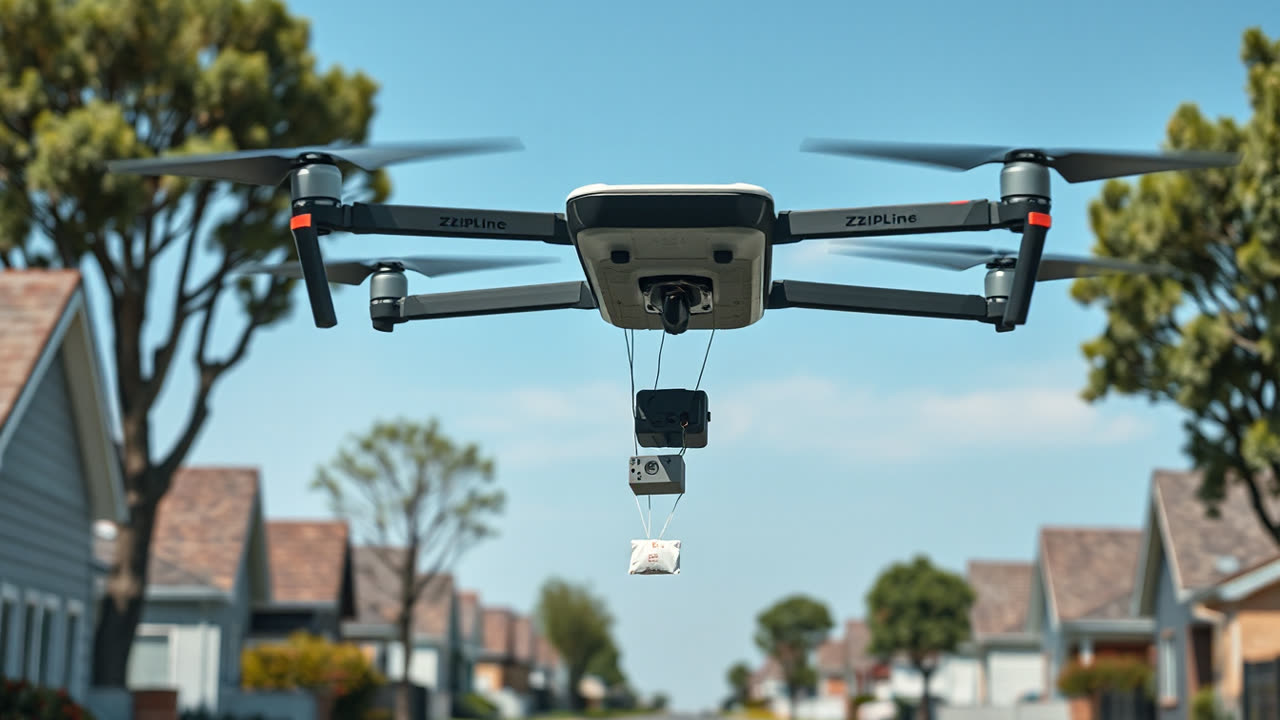 Uber and Zipline Target One Million Daily Drone Deliveries, Transforming Last-Mile Logistics