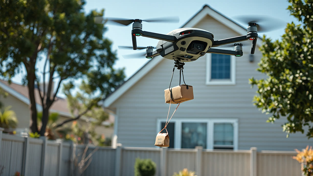Uber Eats Partners with Zipline for Autonomous Drone Delivery