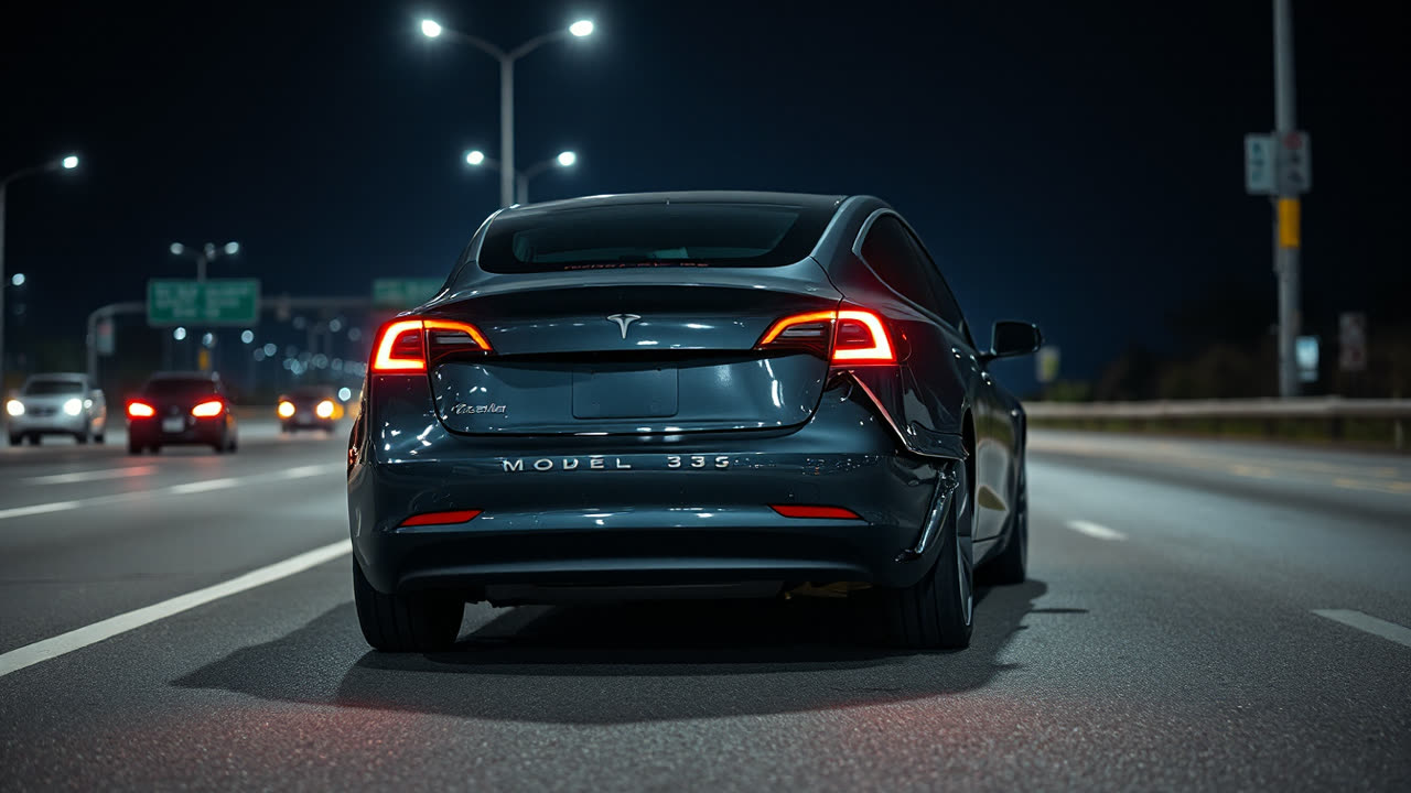 Second Fatal Tesla Crash Involving Stationary Vehicle Raises Alarms Over Autopilot Safety