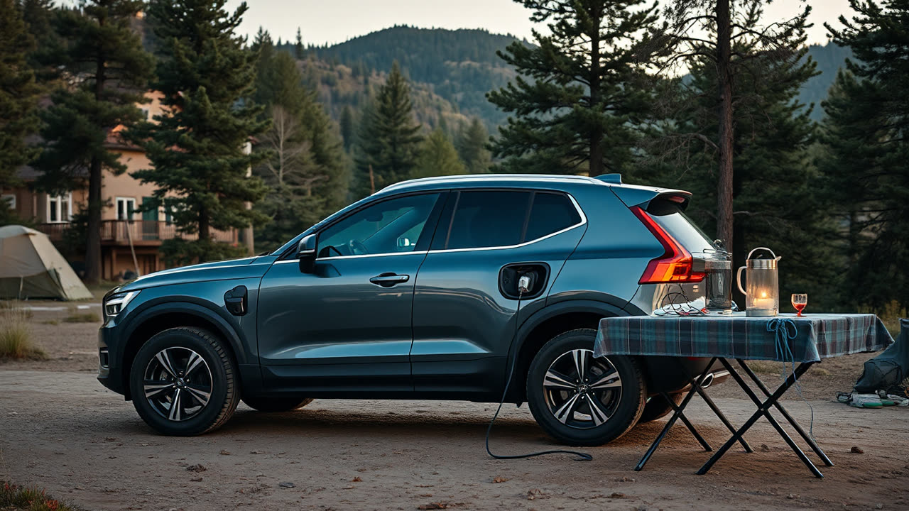 Volvo EX30 Unlocks V2L Power via Software Update, Transforming into Mobile Energy Hub
