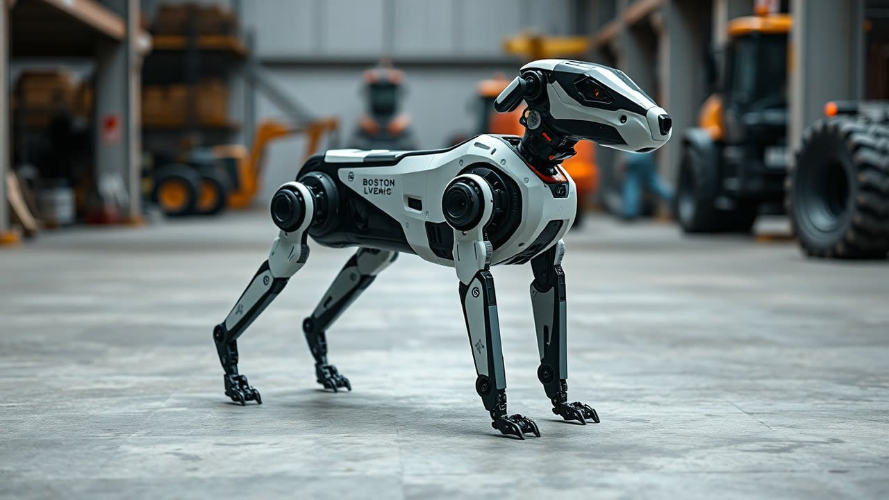 Caterpillar Deploys AI Robot Dogs for Industrial Safety