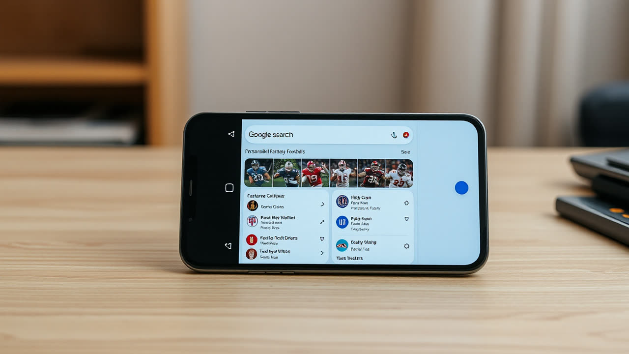 Google's AI Mode Transforms into Personalized Fantasy Football Consultant