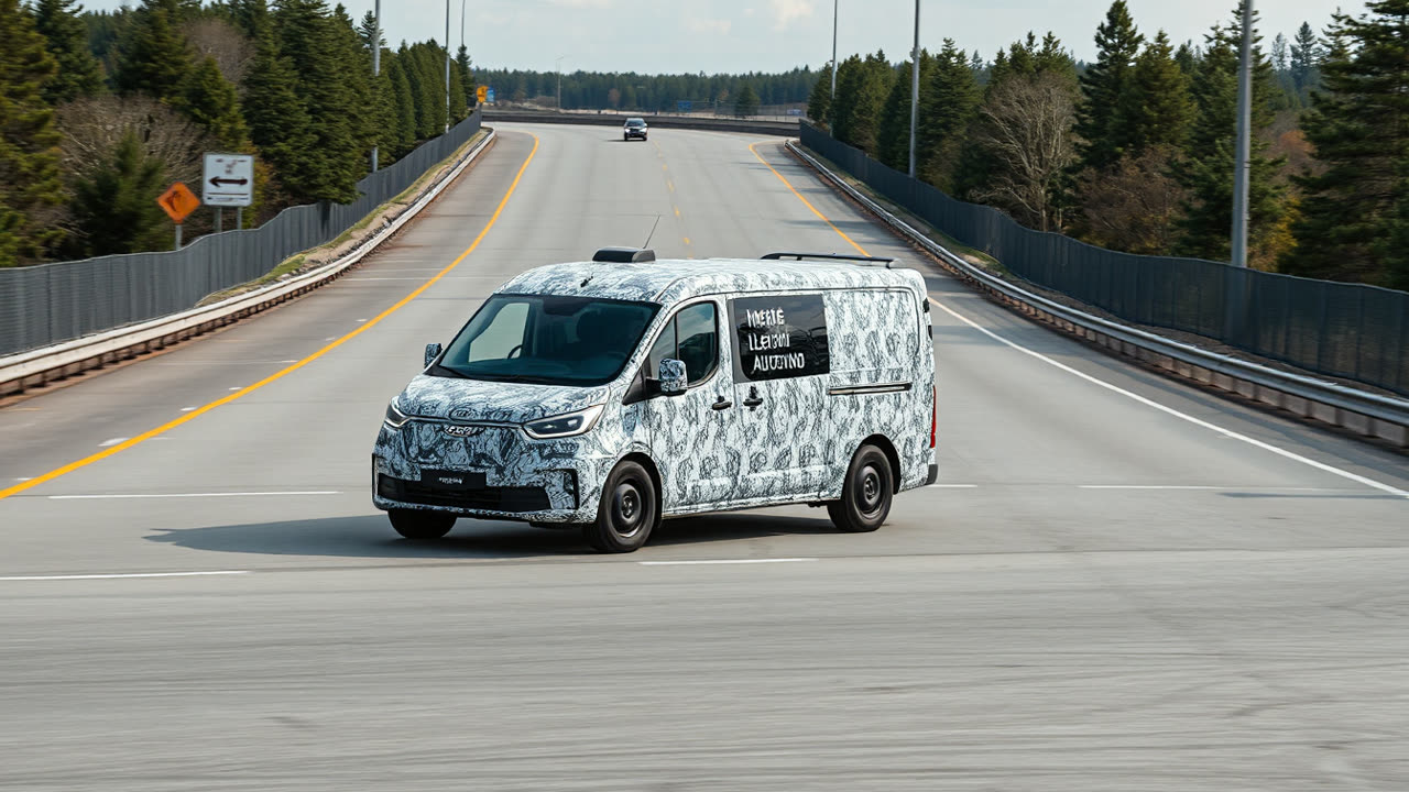 Kia's PV7 Electric Van Spotted Testing in the U.S.