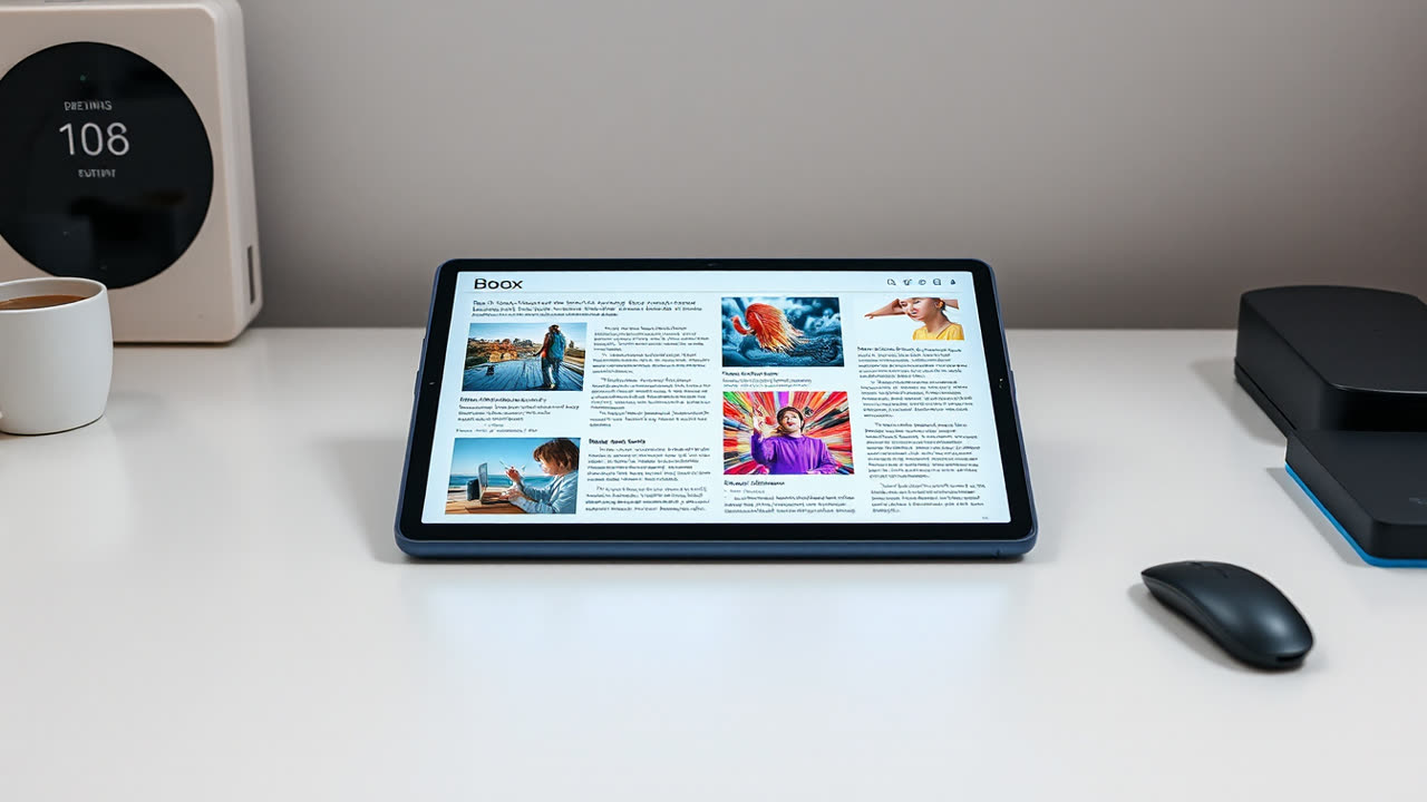 The Boox Note Air6C E Ink Tablet's 40% Faster Page Turns Revolutionize Digital Reading