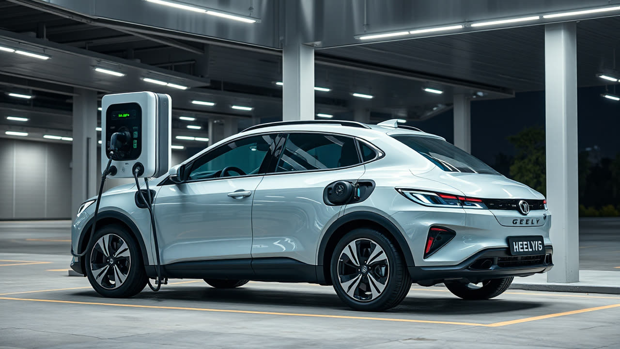 Geely Unveils 2.2MW Charger, Promising 4-Minute EV Charges