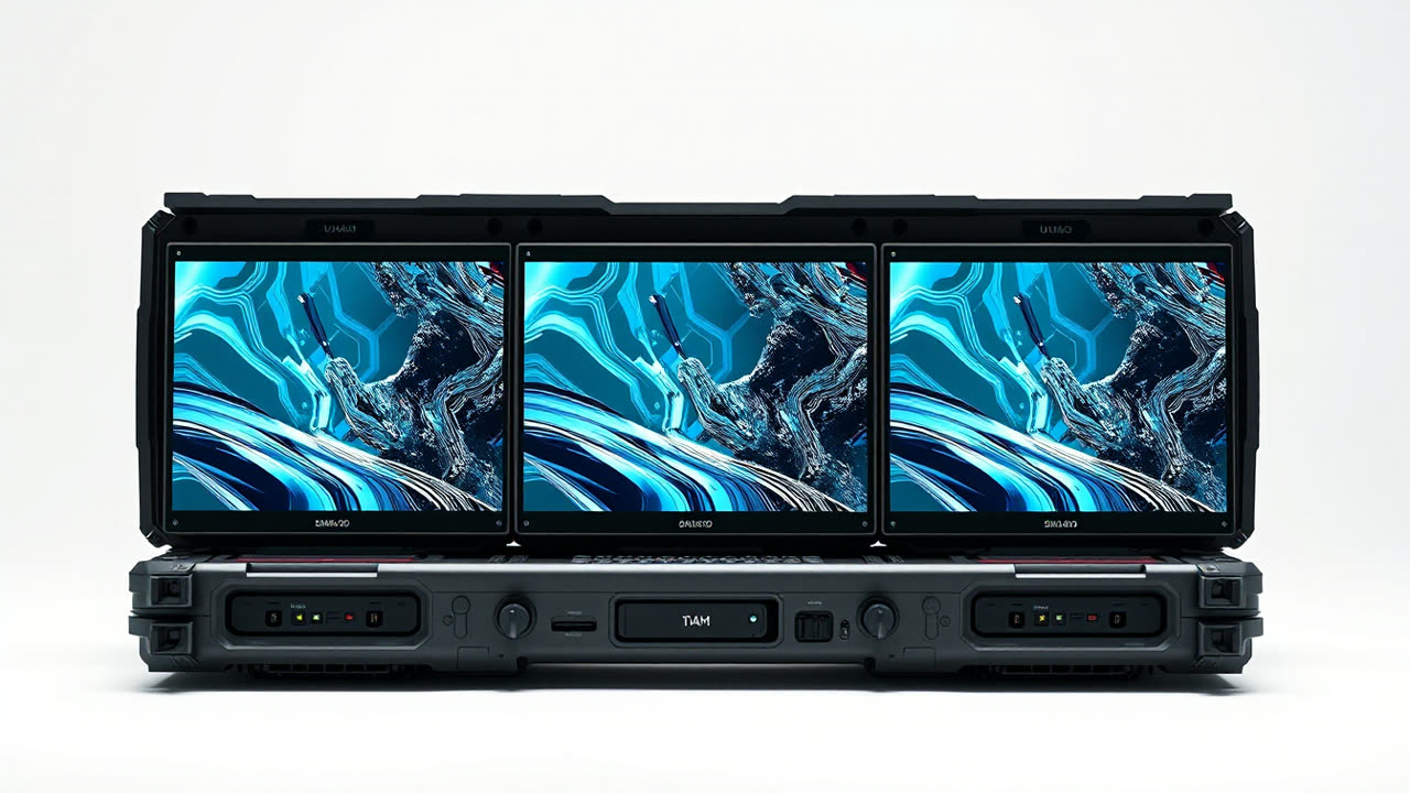 The Durabook Z14I-DX3: A Triple-Screen Rugged Workstation Redefines Field Computing