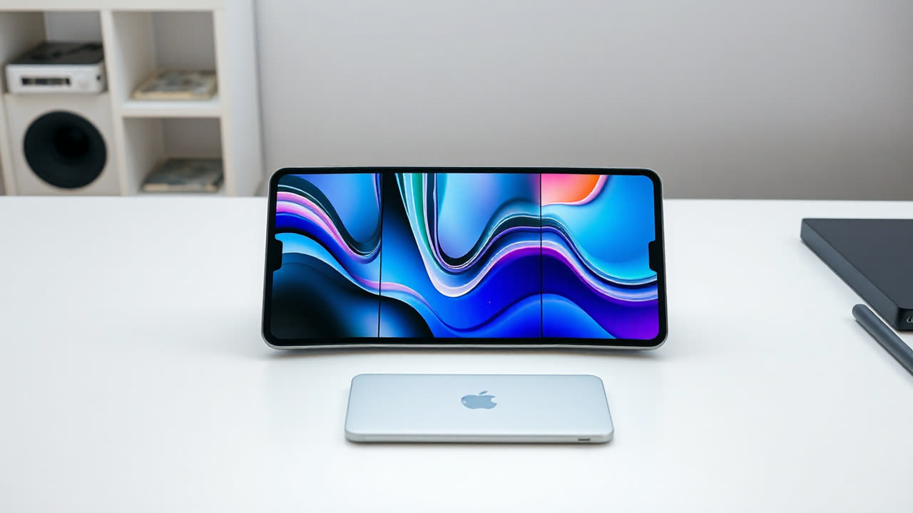Foldable Smartphones Threaten Compact Tablets as Displays Expand