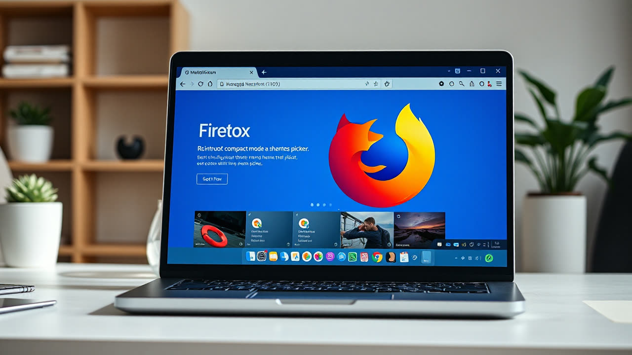Firefox Reintroduces Compact Mode and Enhanced Themes in Major UI Update