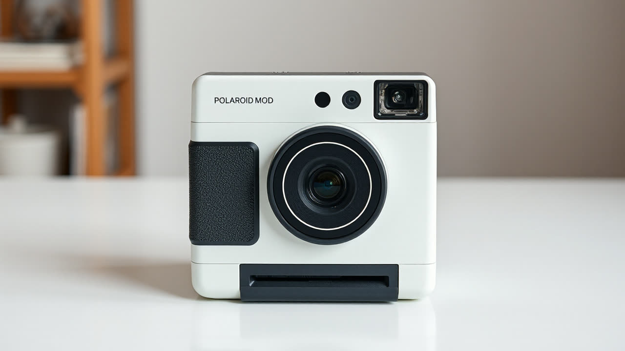 Polaroid Unveils Mod Instant Camera with Four Experimental Shooting Modes for $170