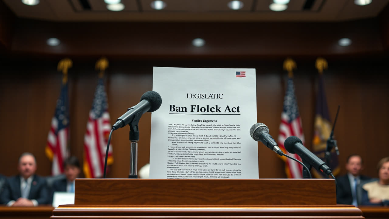 Senators Introduce 'Ban Flock Act' to Prohibit Federal Use of AI-Powered License Plate Readers