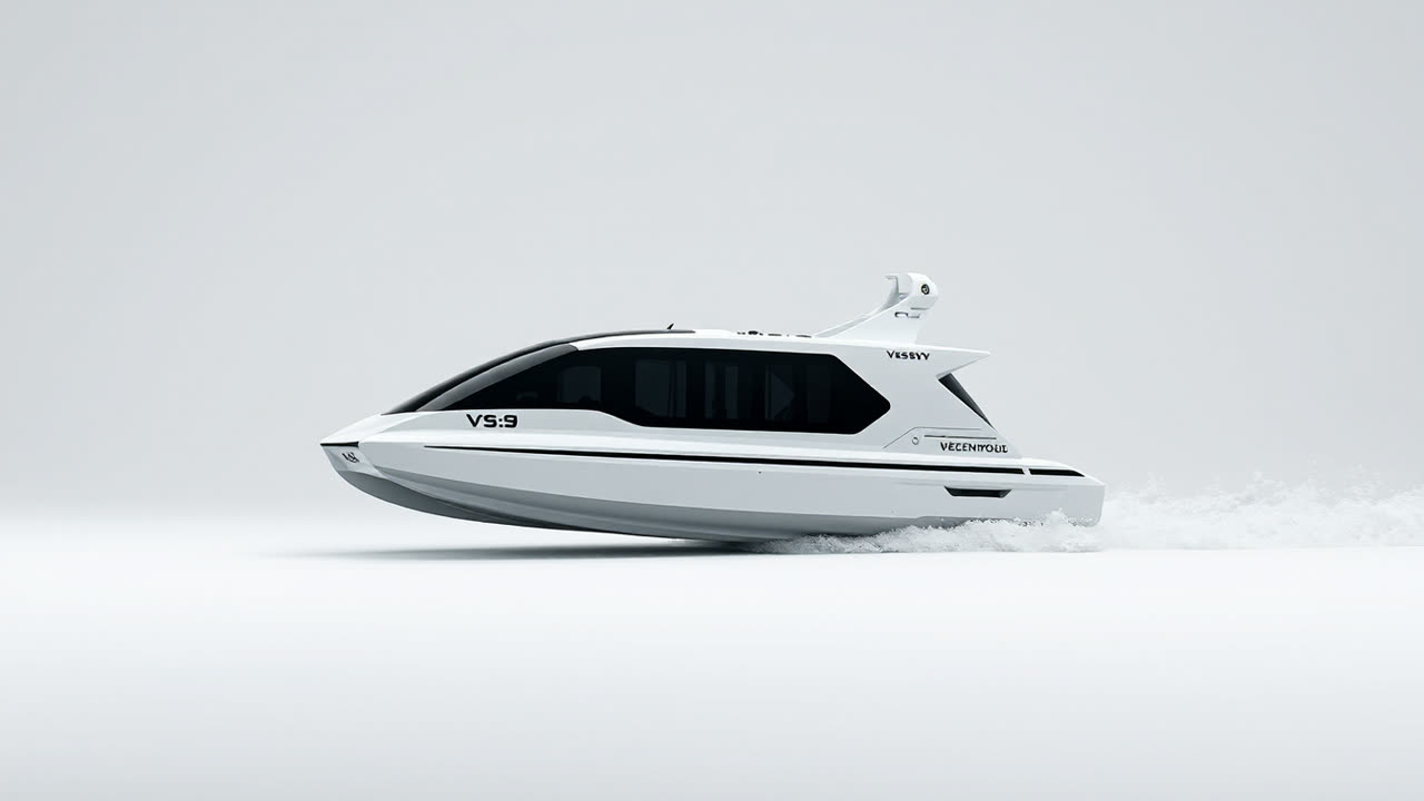 Vessev's VS-9 Electric Hydrofoil Ferry Achieves 95% Energy Reduction, Reshaping Maritime Transport